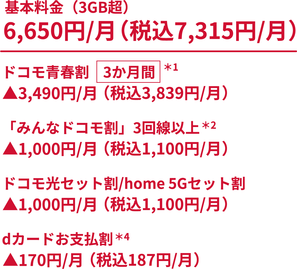 基本料金